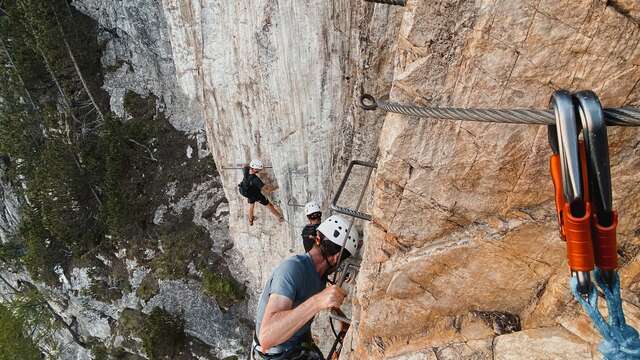 Via ferrata - Roc de la Tovière