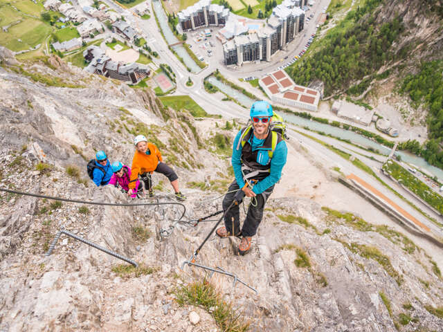 Via ferrata - Les Plates de la Daille