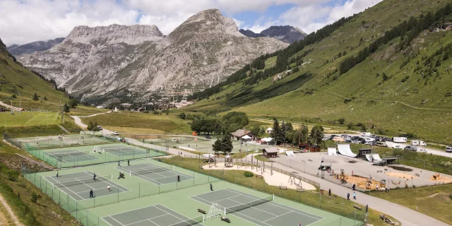 Manchet sports park from the air